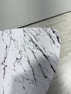 Стол журнальный медиатор дизайнерский лофт THETABLE RU 89х66 2.65/9.1-3