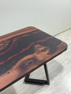 Стол кухонный обеденный прямоугольный дизайнерский лофт THETABLE 120х80 4.21/1.1