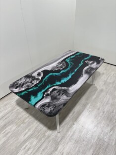 Стол журнальный прямоугольный дизайнерский лофт THETABLE RU 120х80 4.18/7.2