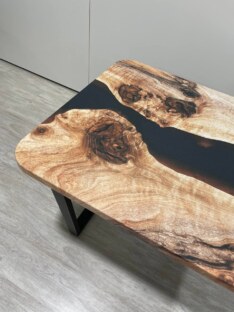 Стол письменный прямоугольный дизайнерский лофт THETABLE RU 120х80 3.25/2.1