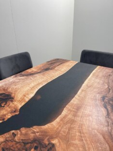 Стол кухонный обеденный прямоугольный дизайнерский лофт THETABLE RU 120х80 3.12/1.1