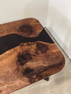 Стол журнальный прямоугольный дизайнерский лофт THETABLE 90х60 3.26/5.1