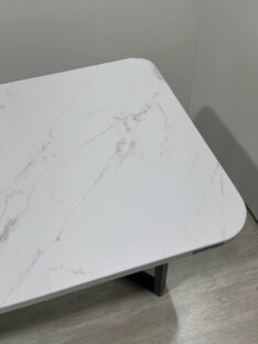 Стол кухонный обеденный прямоугольный дизайнерский лофт THETABLE RU 140х80 2.21/3.1