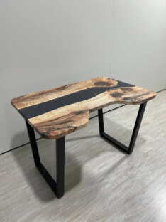 Стол компьютерный с вырезом дизайнерский лофт THETABLE RU 120х80 3.25/2.1 Стол компьютерный с вырезом дизайнерский лофт THETABLE RU 120х80 3.25/2.1