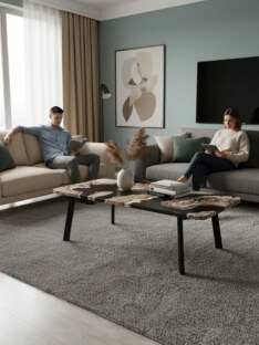 Стол журнальный дизайнерский лофт THETABLE RU 160х80 2.71/5.1