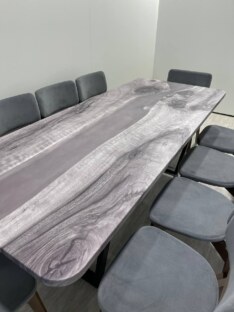 Стол кухонный обеденный прямоугольный дизайнерский лофт THETABLE 250х100 3.27/2.1