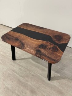 Стол журнальный прямоугольный дизайнерский лофт THETABLE 90х60 3.26/5.1