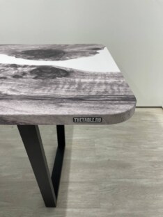 Стол кухонный обеденный прямоугольный дизайнерский лофт THETABLE RU 220х90 3.23/2.1 Стол кухонный обеденный прямоугольный дизайнерский лофт THETABLE RU 220х90 3.23/2.1