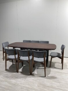 Стол кухонный обеденный евро дизайнерский лофт THETABLE RU 180х80 6.4/3.1