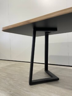 Стол кухонный обеденный прямоугольный дизайнерский лофт THETABLE RU 200х90 8.13/1.1