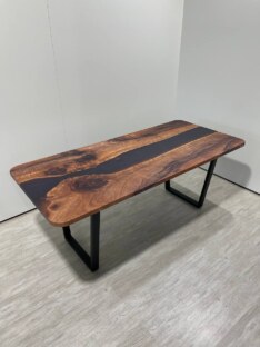 Стол компьютерный прямоугольный дизайнерский лофт THETABLE 180х80 3.1/2.1