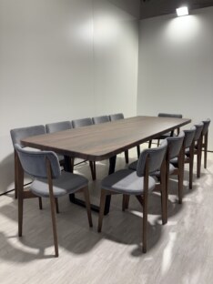 Стол кухонный обеденный прямоугольный дизайнерский лофт THETABLE RU 250х100 6.4/2.1 Стол кухонный обеденный прямоугольный дизайнерский лофт THETABLE RU 250х100 6.4/2.1