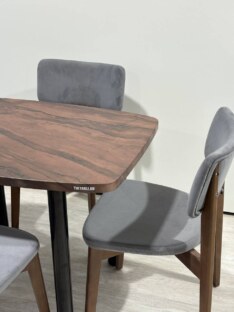 Стол кухонный обеденный евро дизайнерский лофт THETABLE RU 102х69 6.4/11.1