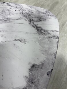 Стол журнальный медиатор дизайнерский лофт THETABLE RU 89х66 7.4/9.1-3