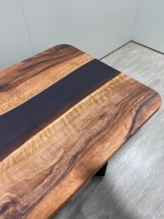 Стол кухонный обеденный прямоугольный дизайнерский лофт THETABLE RU 180х80 3.12/3.1
