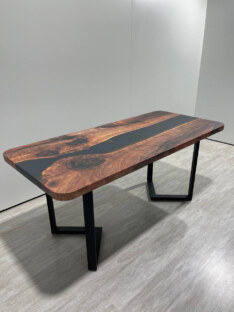 Стол кухонный обеденный прямоугольный дизайнерский лофт THETABLE RU 250х100 3.1/3.1 Стол кухонный обеденный прямоугольный дизайнерский лофт THETABLE RU 250х100 3.1/3.1