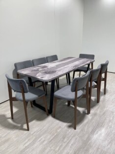 Стол кухонный обеденный прямоугольный дизайнерский лофт THETABLE 180х80 3.27/2.1