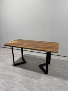Стол кухонный обеденный прямоугольный дизайнерский лофт THETABLE RU 160х80 9.7/3.1 Стол кухонный обеденный прямоугольный дизайнерский лофт THETABLE RU 160х80 9.7/3.1