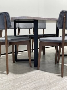 Стол кухонный обеденный прямоугольный дизайнерский лофт THETABLE RU 200х90 2.15/3.1 Стол кухонный обеденный прямоугольный дизайнерский лофт THETABLE RU 200х90 2.15/3.1