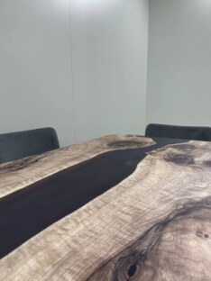 Стол кухонный обеденный прямоугольный дизайнерский лофт THETABLE RU 160х80 3.30/1.1