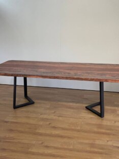 Стол письменный прямоугольный дизайнерский лофт THETABLE 140х80 1.10/1.1