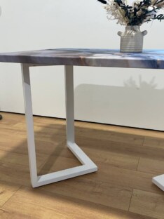 Стол кухонный обеденный дизайнерский лофт THETABLE 120х80 2.25/1.2