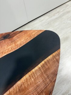 Стол журнальный медиатор дизайнерский лофт THETABLE RU 89х66 3.8/8.1-3