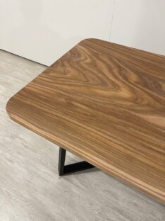 Стол кухонный обеденный прямоугольный дизайнерский лофт THETABLE RU 120х80 8.13/1.1