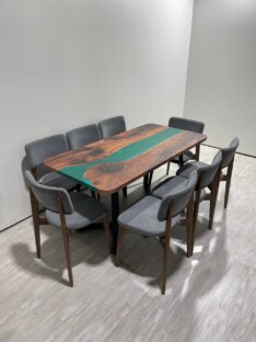 Стол кухонный обеденный прямоугольный дизайнерский лофт THETABLE RU 160х80 3.4/1.1 Стол кухонный обеденный прямоугольный дизайнерский лофт THETABLE RU 160х80 3.4/1.1