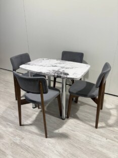 Стол кухонный обеденный евро дизайнерский лофт THETABLE RU 102х69 7.4/11.3 Стол кухонный обеденный евро дизайнерский лофт THETABLE RU 102х69 7.4/11.3