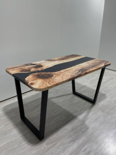 Стол письменный прямоугольный дизайнерский лофт THETABLE RU 120х80 3.25/2.1