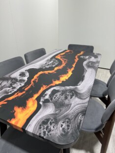 Стол кухонный обеденный прямоугольный дизайнерский лофт THETABLE RU 160х80 4.20/4.1 Стол кухонный обеденный прямоугольный дизайнерский лофт THETABLE RU 160х80 4.20/4.1