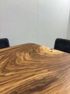 Стол кухонный обеденный квадратный дизайнерский лофт THETABLE 80х80 9.2/6.1