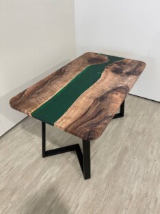 Стол кухонный обеденный прямоугольный дизайнерский лофт THETABLE RU 140х80 3.38/1.1
