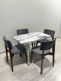 Стол кухонный обеденный евро дизайнерский лофт THETABLE RU 102х69 7.4/11.3 Стол кухонный обеденный евро дизайнерский лофт THETABLE RU 102х69 7.4/11.3