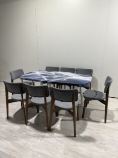 Стол кухонный обеденный дизайнерский лофт THETABLE RU 160х90 2.69/1.2 Стол кухонный обеденный дизайнерский лофт THETABLE RU 160х90 2.69/1.2