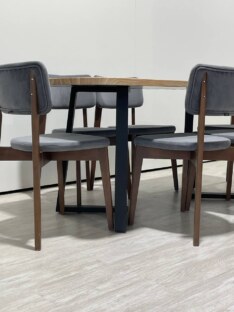 Стол кухонный обеденный прямоугольный дизайнерский лофт THETABLE RU 160х80 8.13/1.1 Стол кухонный обеденный прямоугольный дизайнерский лофт THETABLE RU 160х80 8.13/1.1
