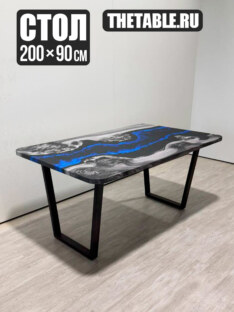 Стол письменный прямоугольный дизайнерский лофт THETABLE RU 200х90 4.17/2.1 Стол письменный прямоугольный дизайнерский лофт THETABLE RU 200х90 4.17/2.1