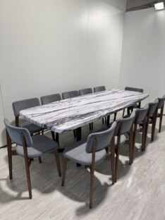 Стол кухонный обеденный евро дизайнерский лофт THETABLE 200х90 6.5/1.1