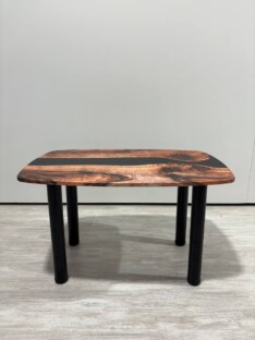 Стол журнальный евро дизайнерский лофт THETABLE RU 90х60 3.8/12.1