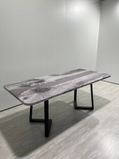 Стол кухонный обеденный прямоугольный дизайнерский лофт THETABLE RU 220х90 3.27/1.1 Стол кухонный обеденный прямоугольный дизайнерский лофт THETABLE RU 220х90 3.27/1.1