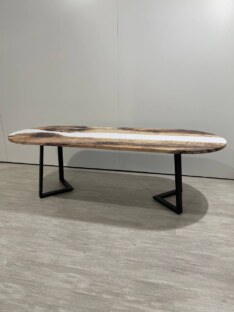 Стол кухонный обеденный овальный дизайнерский лофт THETABLE RU 250х100 3.22/1.1 Стол кухонный обеденный овальный дизайнерский лофт THETABLE RU 250х100 3.22/1.1