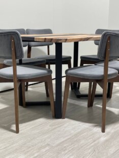 Стол кухонный обеденный прямоугольный дизайнерский лофт THETABLE RU 120х80 3.25/3.1 Стол кухонный обеденный прямоугольный дизайнерский лофт THETABLE RU 120х80 3.25/3.1