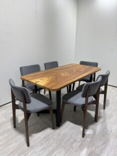 Стол кухонный обеденный прямоугольный дизайнерский лофт THETABLE RU 160х80 9.7/3.1 Стол кухонный обеденный прямоугольный дизайнерский лофт THETABLE RU 160х80 9.7/3.1