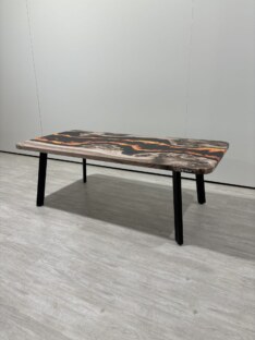 Стол журнальный прямоугольный дизайнерский лофт THETABLE RU 160х80 4.15/5.1