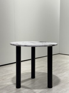 Стол журнальный круглый дизайнерский лофт THETABLE RU 60х16 7.4/12.1-3