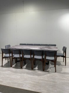 Стол кухонный обеденный прямоугольный дизайнерский лофт THETABLE RU 250х100 3.27/3.1 Стол кухонный обеденный прямоугольный дизайнерский лофт THETABLE RU 250х100 3.27/3.1