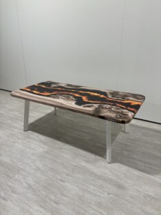 Стол журнальный прямоугольный дизайнерский лофт THETABLE RU 120х80 4.15/5.2