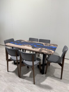 Стол кухонный обеденный прямоугольный дизайнерский лофт THETABLE RU 200х90 4.12/3.1 Стол кухонный обеденный прямоугольный дизайнерский лофт THETABLE RU 200х90 4.12/3.1