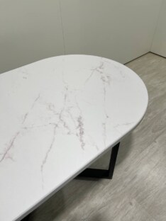 Стол кухонный обеденный овальный дизайнерский лофт THETABLE RU 140х80 2.21/3.1 Стол кухонный обеденный овальный дизайнерский лофт THETABLE RU 140х80 2.21/3.1
